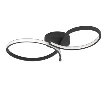 Plafoniera LED SERPINS negru Eglo 901266, 60x34 cm, 21W