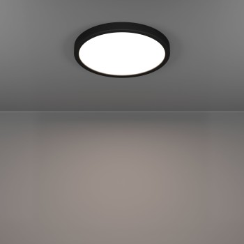 Plafoniera LED FUEVA 6 negru Eglo 901299, D27.8 cm, 14.2W