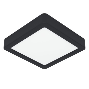 Plafoniera LED FUEVA 6 negru Eglo 901302, 15x15 cm, 7W