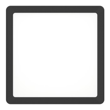 Plafoniera LED FUEVA 6 negru Eglo 901303, 22x22 cm, 10.5W