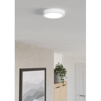 Plafoniera LED FUEVA 6 alb Eglo 901306, D16.6 cm, 7.5W