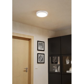 Plafoniera LED FUEVA 6 alb Eglo 901307, D21.1 cm, 11.5W