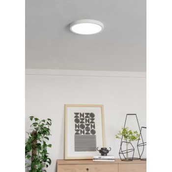Plafoniera LED FUEVA 6 alb Eglo 901308, D27.8 cm, 14.2W