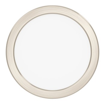 Plafoniera LED FUEVA 6 nichel satinat Eglo 901315, D16.6 cm, 7.5W