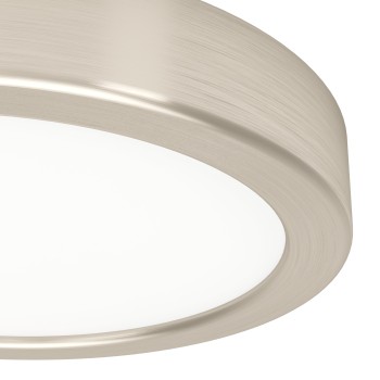 Plafoniera LED FUEVA 6 nichel satinat Eglo 901315, D16.6 cm, 7.5W