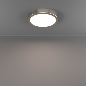 Plafoniera LED FUEVA 6 nichel satinat Eglo 901315, D16.6 cm, 7.5W