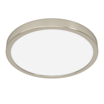 Plafoniera LED FUEVA 6 nichel satinat Eglo 901317, D27.8 cm, 14.2W