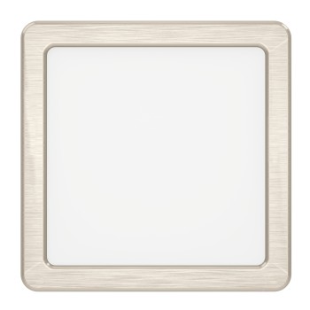 Plafoniera LED FUEVA 6 nichel satinat Eglo 901319, 15x15 cm, 7W