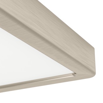 Plafoniera LED FUEVA 6 nichel satinat Eglo 901319, 15x15 cm, 7W
