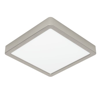 Plafoniera LED FUEVA 6 nichel satinat Eglo 901321, 22x22 cm, 10.5W