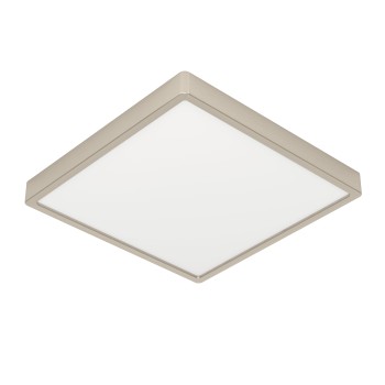 Plafoniera LED FUEVA 6 nichel satinat Eglo 901322, 29x29 cm, 13W