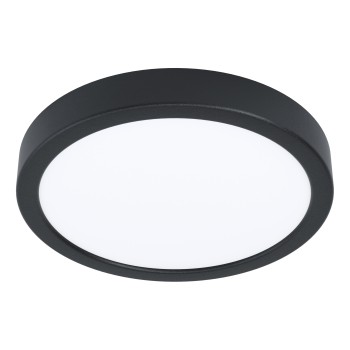 Plafoniera LED FUEVA 6 negru Eglo 901325, D21.1 cm, 11.5W