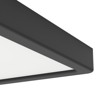 Plafoniera LED FUEVA 6 negru Eglo 901329, 22x22 cm, 10.5W
