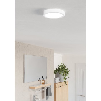 Plafoniera LED FUEVA 6 alb Eglo 901332, D16.6 cm, 7.5W