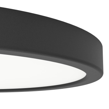 Plafoniera LED FUEVA 6-Z negru Eglo 901373, D27.8 cm, 14.3W