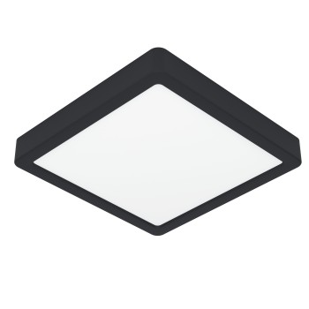 Plafoniera LED FUEVA 6-Z negru Eglo 901374, 22x22 cm, 10.5W