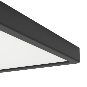 Plafoniera LED FUEVA 6-Z negru Eglo 901375, 29.5x29.5 cm, 13.5W