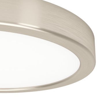 Plafoniera LED FUEVA 6-Z nichel satinat Eglo 901381, D21.1 cm, 11.2W