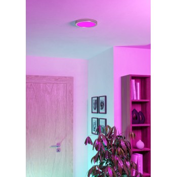 Plafoniera LED FUEVA 6-Z nichel satinat Eglo 901381, D21.1 cm, 11.2W