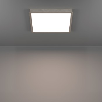 Plafoniera LED FUEVA 6-Z nichel satinat Eglo 901384, 29.5x29.5 cm, 13.5W