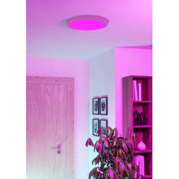 Plafoniera LED FUEVA 6-Z nichel satinat Eglo 901421, D38.9 cm, 17.5W