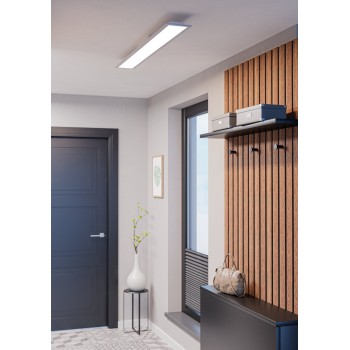 Plafoniera LED MORADILLO-R alb Eglo 901504, 119.5x14.5 cm, 28.3W