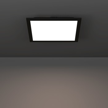 Plafoniera LED MORADILLO-Z negru Eglo 901505, 29.5x29.5 cm, 14W