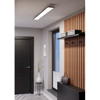 Plafoniera LED MORADILLO-Z negru Eglo 901511, 119.5x14.5 cm, 28W