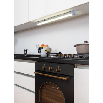 Plafoniera LED MATTANZA alb Eglo 901566, 60x3 cm, 10W