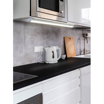 Plafoniera LED MATTANZA alb Eglo 901567, 120x3 cm, 20W