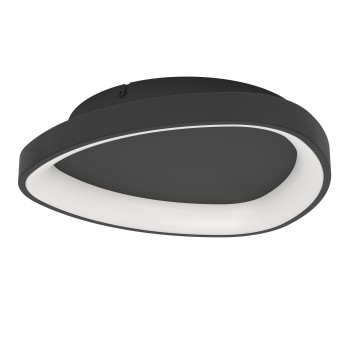 Plafoniera LED LORETELLO negru Eglo 901584, D35 cm, 12W