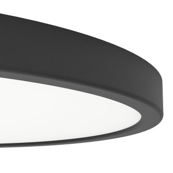 Plafoniera LED FUEVA 6-Z negru Eglo 901725, D38.9 cm, 17.5W