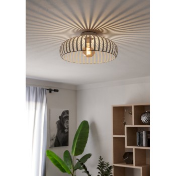 Plafoniera MOGANO 3 nisipiu Eglo 901747, D43 cm, 1xE27