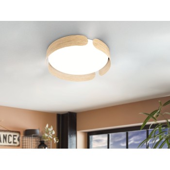 Plafoniera LED VALCASOTTO maro Eglo 901827, D37 cm, 20W