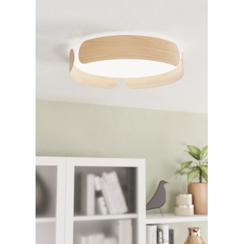 Plafoniera LED VALCASOTTO maro Eglo 901827, D37 cm, 20W