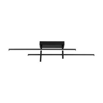 Plafoniera LED TREPILIANO negru Eglo 901884, 78.5x7 cm, 20W