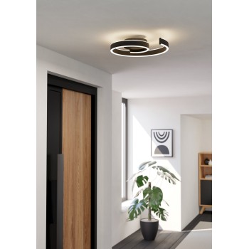 Plafoniera LED ANDABAIA-Z negru Eglo 901888, 46.5x39 cm, 37W