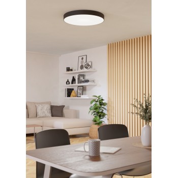 Plafoniera LED GALLIZZI-Z negru Eglo 901905, D69 cm, 36.5W