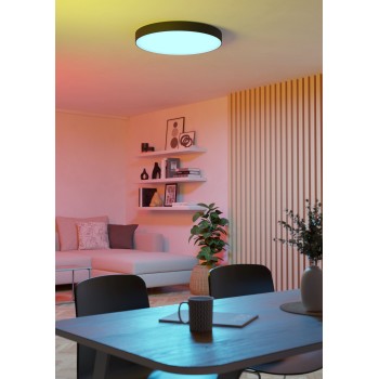 Plafoniera LED GALLIZZI-Z negru Eglo 901905, D69 cm, 36.5W
