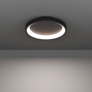 Plafoniera LED LORETELLO-Z negru Eglo 901909, D35 cm, 19.6W