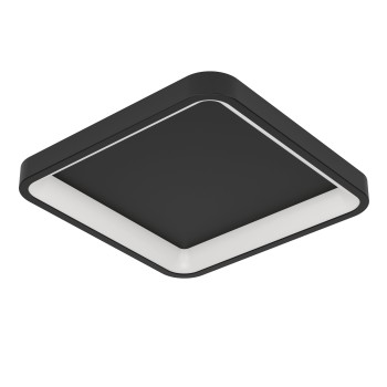 Plafoniera LED LORETELLO-Z negru Eglo 901911, 35x35 cm, 20W