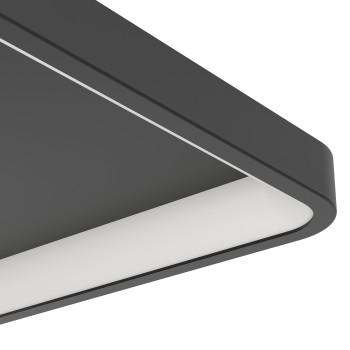 Plafoniera LED LORETELLO-Z negru Eglo 901911, 35x35 cm, 20W