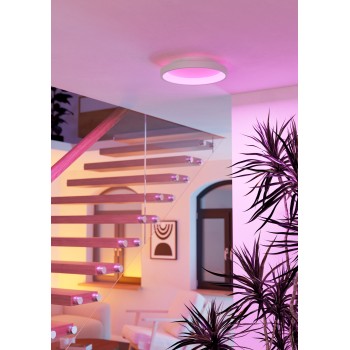 Plafoniera LED LORETELLO-Z alb Eglo 901912, D35 cm, 19.6W