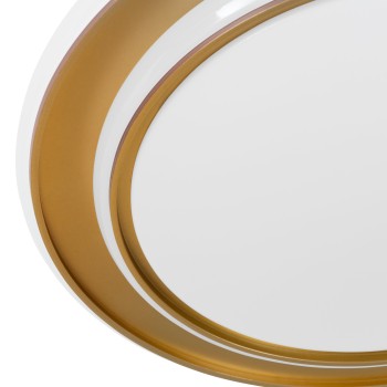 Plafoniera LED MOSCHETTA gold-coloured Eglo 902044, D40 cm, 24W