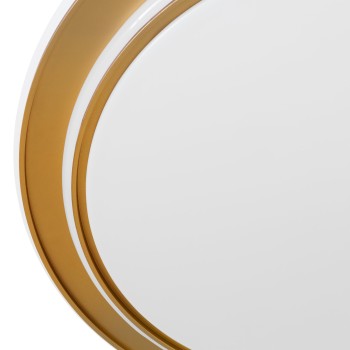 Plafoniera LED MOSCHETTA gold-coloured Eglo 902045, D49 cm, 36W
