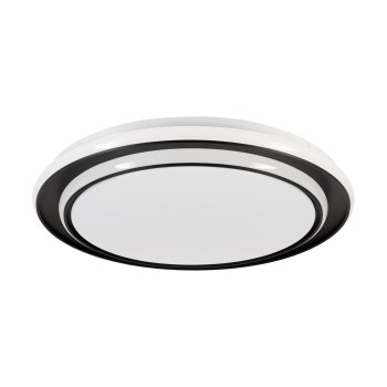 Plafoniera LED MOSCHETTA negru Eglo 902047, D49 cm, 36W