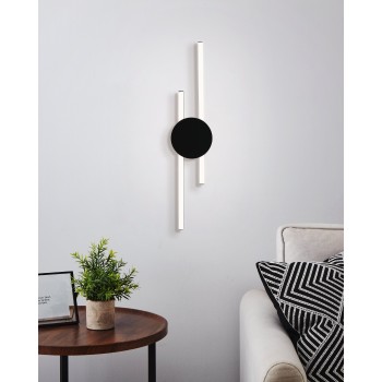 Plafoniera LED VENTICELLO negru Eglo 902123, 75x20 cm, 20W