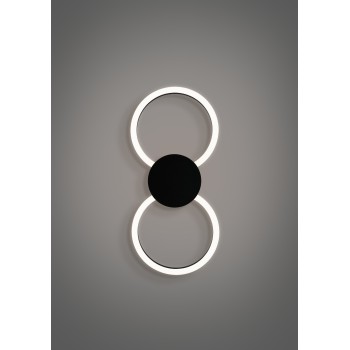 Plafoniera LED VENTICELLO 1 negru Eglo 902124, 66x30 cm, 20W