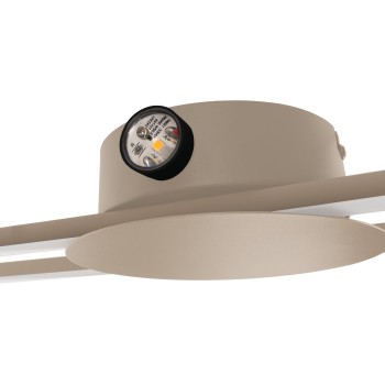Plafoniera LED VENTICELLO sandy Eglo 902126, 75x20 cm, 20W