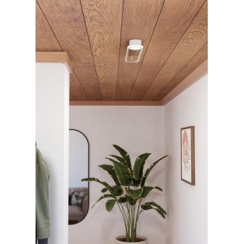 Plafoniera LED COLLECORVINO alb Eglo 902152, 50x12.5 cm, 24W